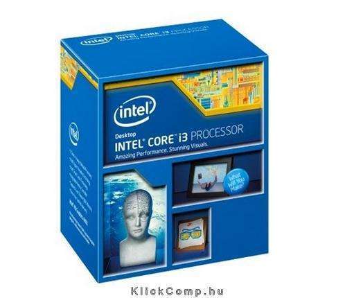 Intel Core i3-4330 3500Mhz 4MBL3 Cache 22nm 54W skt1150 Haswell BOX fotó, illusztráció : BX80646I34330