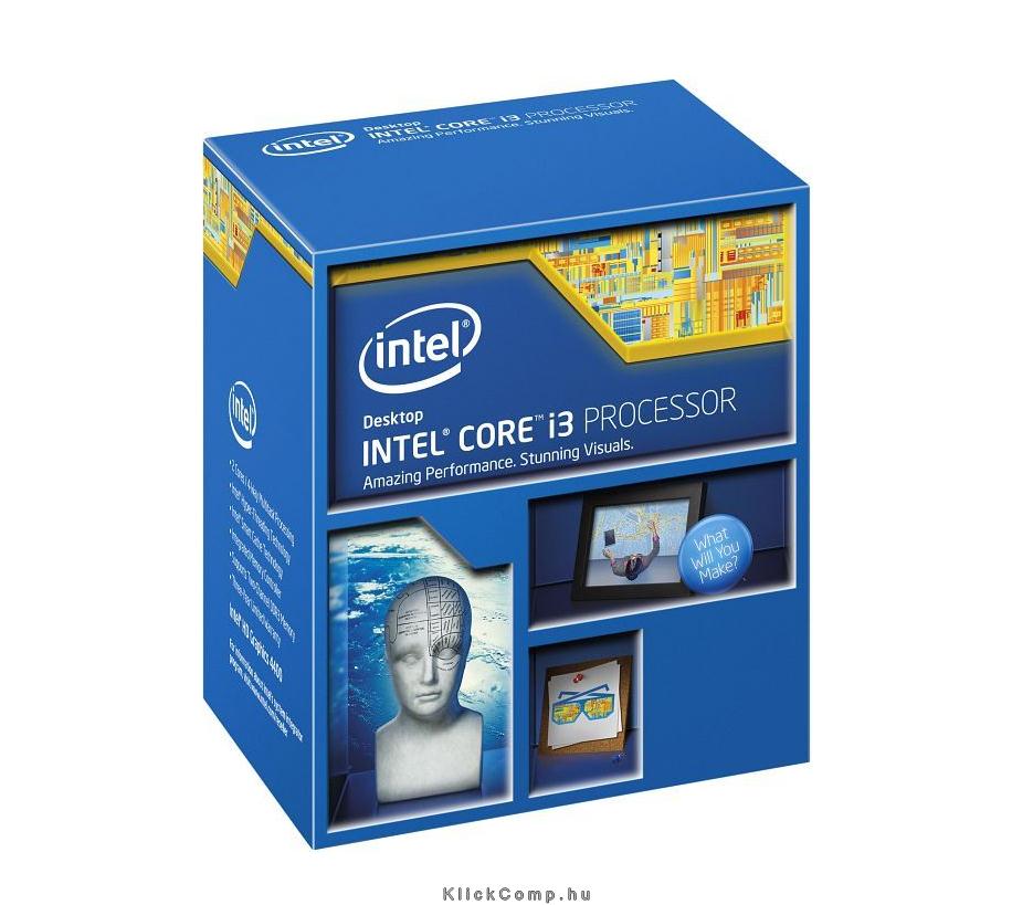 Intel Core i3-4360 3700Mhz 4MBL3 Cache 22nm 54W skt1150 Haswell BOX fotó, illusztráció : BX80646I34360
