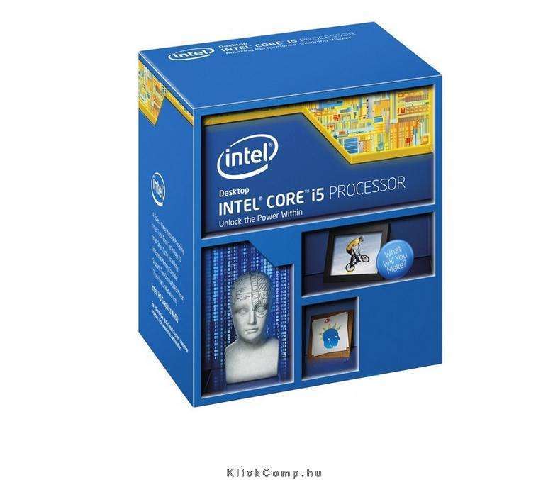 Intel Core i5 3,00GHz LGA1150 6MB i5-4430 box processzor fotó, illusztráció : BX80646I54430