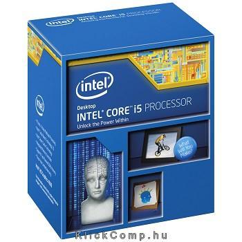Intel Core i5-4460 3200Mhz 6MBL3 Cache 22nm 84W skt1150 Haswell BOX fotó, illusztráció : BX80646I54460