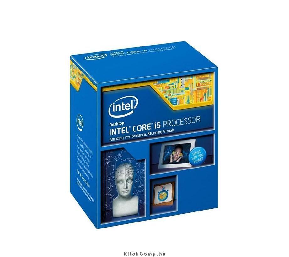 Intel Core i5 3,50GHz LGA1150 6MB i5-4690 box processzor fotó, illusztráció : BX80646I54690