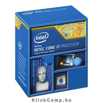INTEL Core i7-4790 3.60GHz,1MB,8MB,84 W,1150 Box, INTEL HD Graphics 4600 fotó, illusztráció : BX80646I74790SR1QF