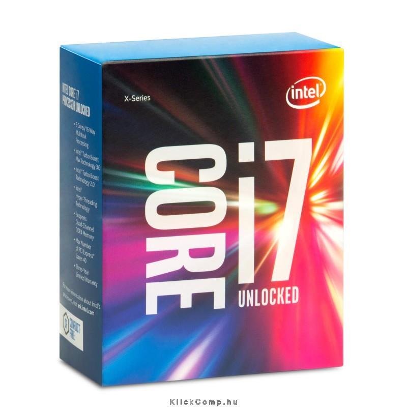 Intel Processzor Core i7-6900K - 3,20GHz CPU Intel s2011 fotó, illusztráció : BX80671I76900K