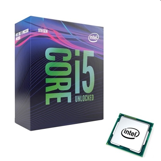 Intel Processzor Core i5-9600K s1151 3,70GHz CPU fotó, illusztráció : BX80684I59600K