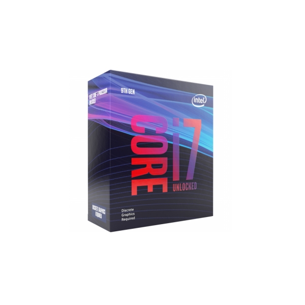 Intel Processzor Core i7 LGA1151 3,60GHz 12MB Core i7-9700KF box CPU fotó, illusztráció : BX80684I79700KF