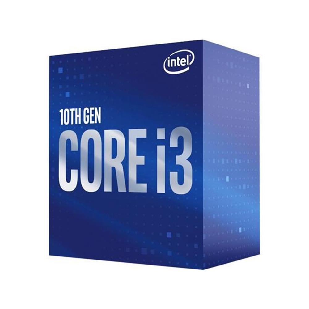 Intel Processzor Core i3 LGA1200 3,60GHz 6MB Core i3-10100 CPU fotó, illusztráció : BX8070110100