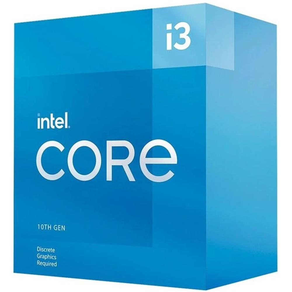 Intel Processzor Core i3 LGA1200 3,70GHz 6MB Core i3-10105F box CPU fotó, illusztráció : BX8070110105F
