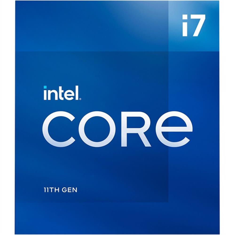 Intel Processzor Core i7-11700 2500Mhz 16MBL3 Cache 14nm 65W skt1200 Rocket Lak fotó, illusztráció : BX8070111700