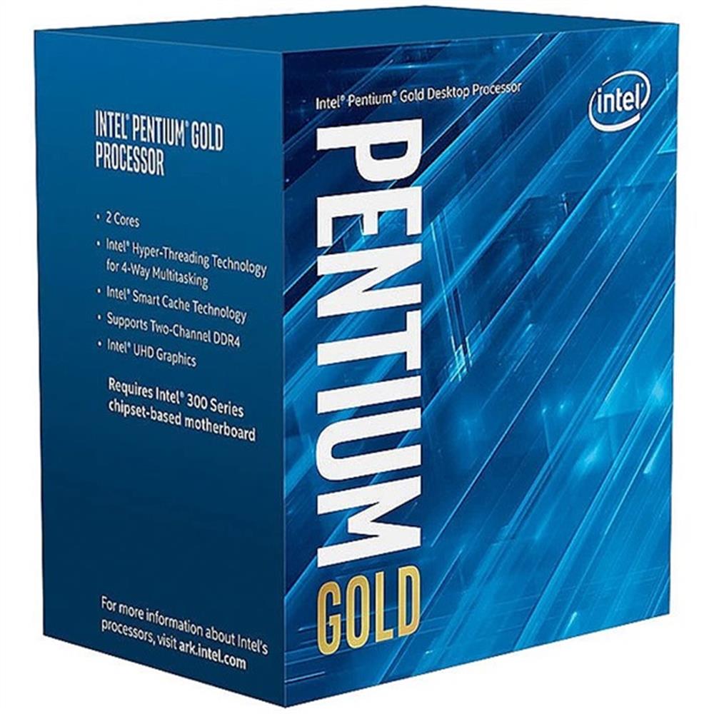 Intel Processzor Pentium LGA1200 4,30GHz 4MB Pentium G6605 box CPU fotó, illusztráció : BX80701G6605