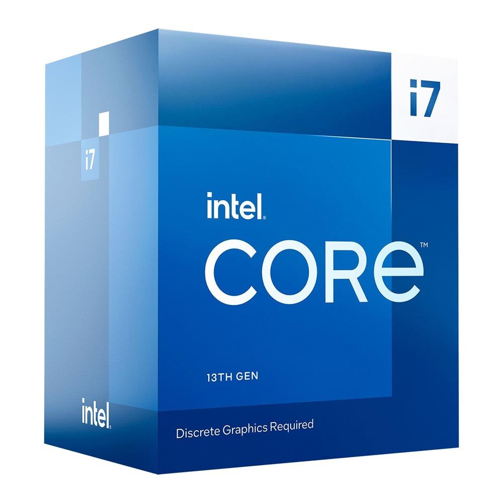 Intel Processzor Core i7 LGA1700 2,10GHz 30MB Core i7-13700F box CPU fotó, illusztráció : BX8071513700F