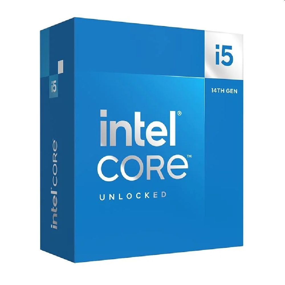 Intel Processzor Core i5 LGA1700 3,50GHz 24MB Core i5-14600KF box CPU fotó, illusztráció : BX8071514600KF