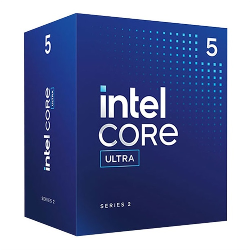 Intel Processzor Core Ultra 5 225 LGA1851 3,30GHz 20MB 10 mag BOX fotó, illusztráció : BX80768225
