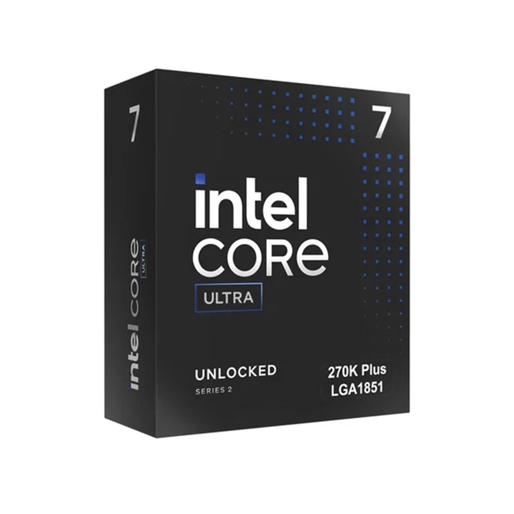 Intel Processzor Core Ultra 7 270K Plus LGA1851 3,70GHz 36MB 24 mag BOX fotó, illusztráció : BX80768270K