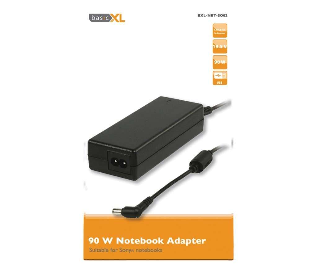 90 W notebook adapter for Sony fotó, illusztráció : BXL-NBT-SO02