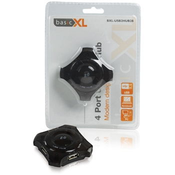 4 PORTOS USB 2.0 HUB fotó, illusztráció : BXL-USB2HUB2B