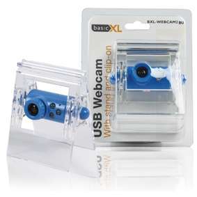 USB 2.0 web kamera, kék fotó, illusztráció : BXL-WEBCAM2BU