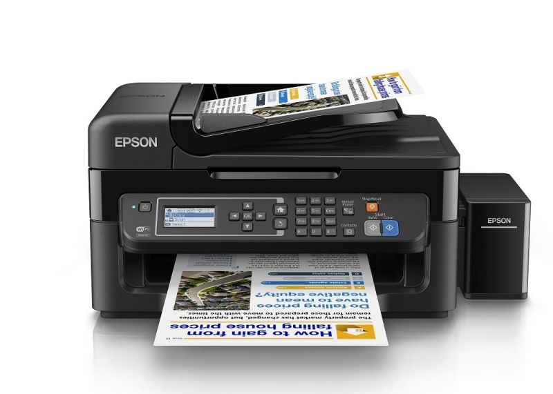 Tintasugaras ultranagy tintakapacitású nyomtató EPSON L565 multifunkciós nyomta fotó, illusztráció : C11CE53401