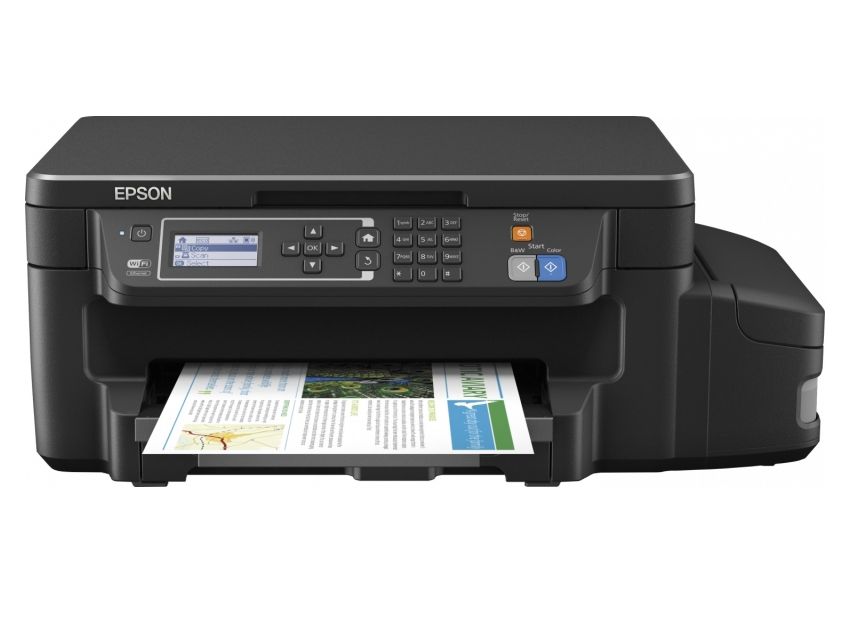 Multifunkciós nyomtató Tintasugaras ultranagy tintakapacitású  ITS EPSON L605 M fotó, illusztráció : C11CF72401