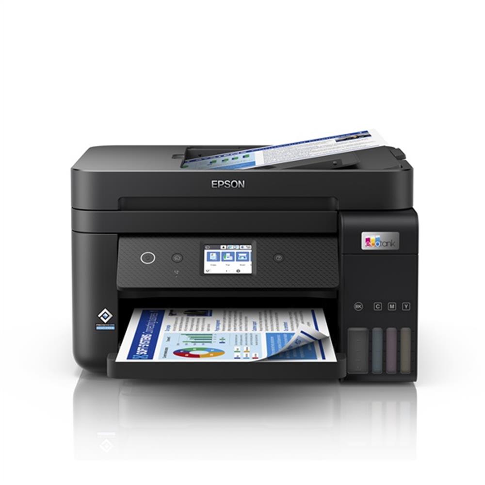 MFP tintasugaras A4 Epson EcoTank L6290 színes MFP ADF duplex LAN WIFI FAX 3 év fotó, illusztráció : C11CJ60404