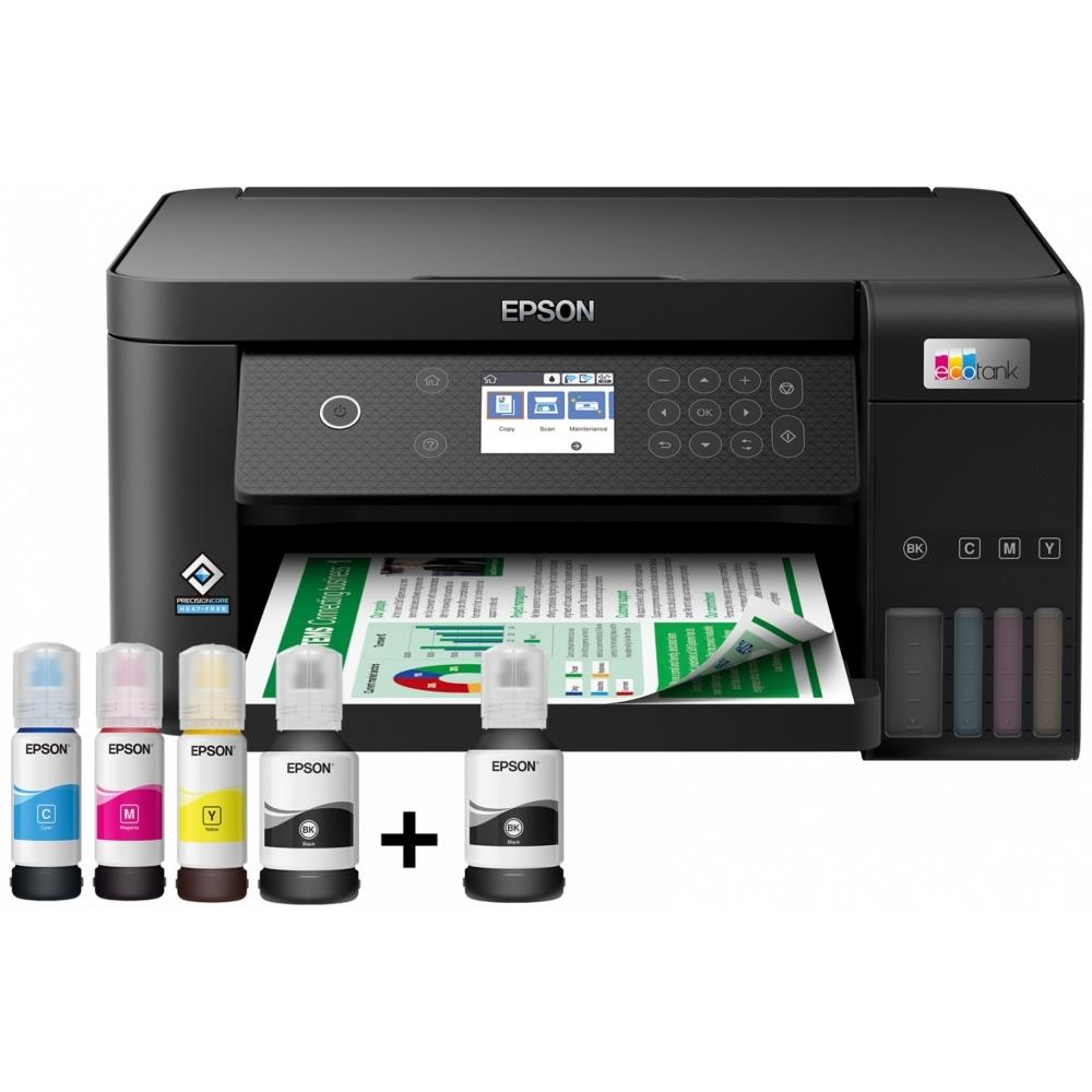 MFP tintasugaras A4 színes Epson EcoTank L6260 multifunkciós nyomtató fotó, illusztráció : C11CJ62402