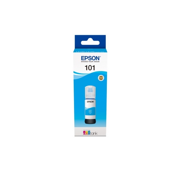 Epson Ecotank 101 cián tintatartály 70ml 6000 oldal fotó, illusztráció : C13T03V24A