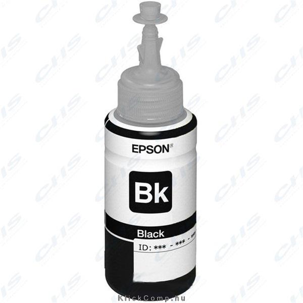 T6641 Black ink bottle 70ml - L series - 4000 oldal fotó, illusztráció : C13T66414A