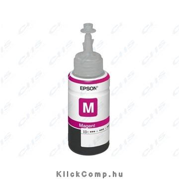 T6643 Magenta ink bottle 70ml - L series - 4000 oldal fotó, illusztráció : C13T66434A