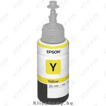 T6644 Yellow ink bottle 70ml - L series - 4000 oldal fotó, illusztráció : C13T66444A