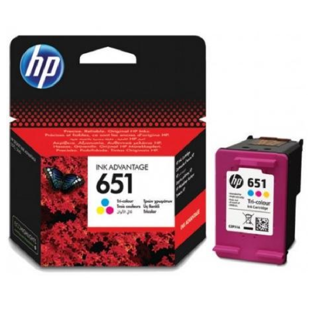 HP C2P11AE 651 három színű  tintapatron - Már nem forgalmazott termék fotó, illusztráció : C2P11AE