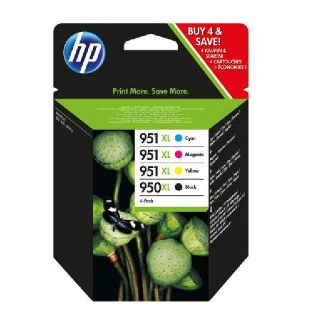 HP C2P42AE H950XL BK - 951XL CMY 4in1  patron Multipack Zafír fotó, illusztráció : C2P43AE