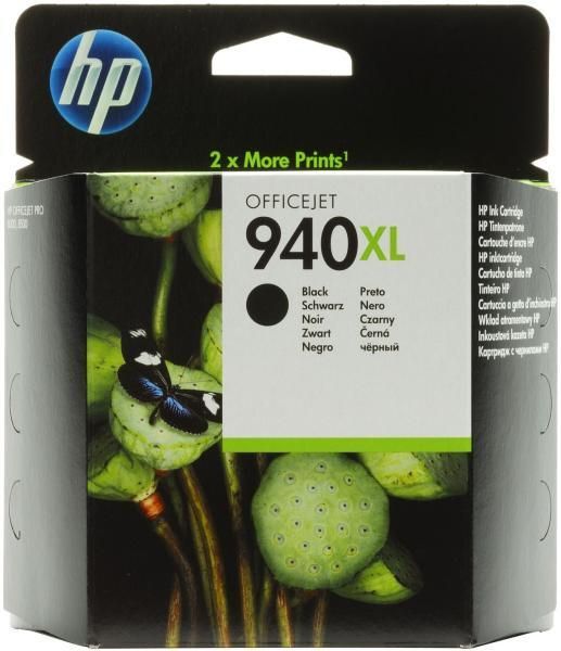 HP  940XL Fekete tintapatron - Már nem forgalmazott termék fotó, illusztráció : C4906AE