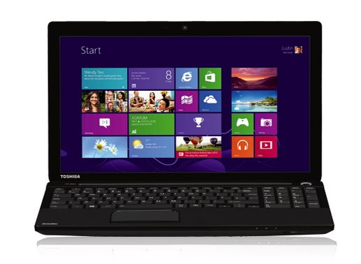 Toshiba Satellite 15,6  laptop , Intel i3-3110, 4GB, 750GB, NV GT740 2GB, Windo fotó, illusztráció : C55-A-1H9