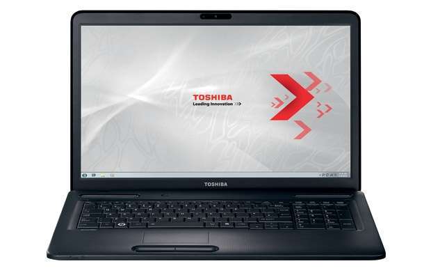 Toshiba Satellite 17.3  laptop, i3-2330M, 4GB, 640GB, Win7HPre, Fekete notebook fotó, illusztráció : C670-174