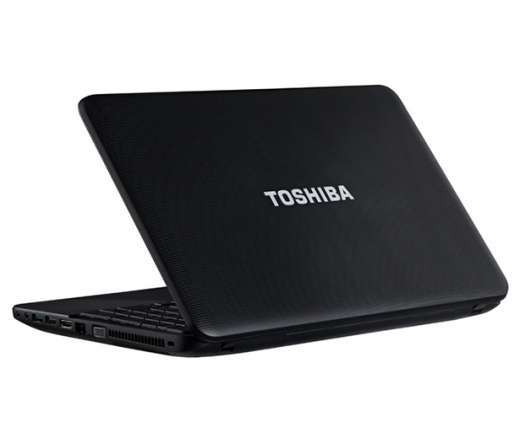 Toshiba Satellite 15,6  laptop , Intel i3-2310M, 2GB, 320GB, DOS, Fekete fotó, illusztráció : C850-176
