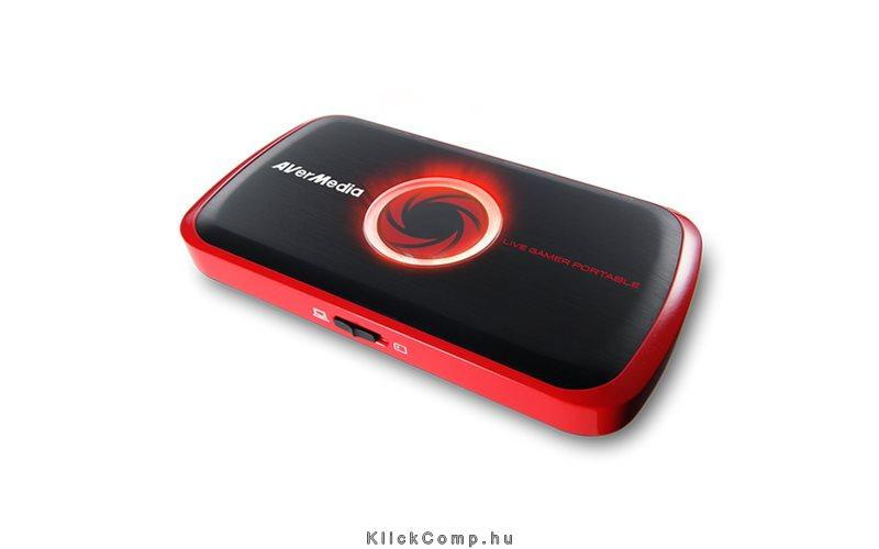 Digitalizáló Live Gamer Portable HDMI IN-OUT, AV IN, AUDIO IN-OUT, SD kártya, U fotó, illusztráció : C875