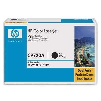 hp toner cartridge, black clj46xx fotó, illusztráció : C9720A