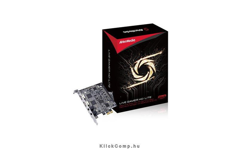 Digitalizáló C985 LIVE Gamer HD Lite PCI Express 1x, HDMI IN-OUT fotó, illusztráció : C985E
