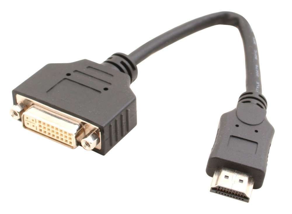 Adapter , HDMI 19P M TO DVI 24+5P F 100mm 2 év fotó, illusztráció : CA00096-R0