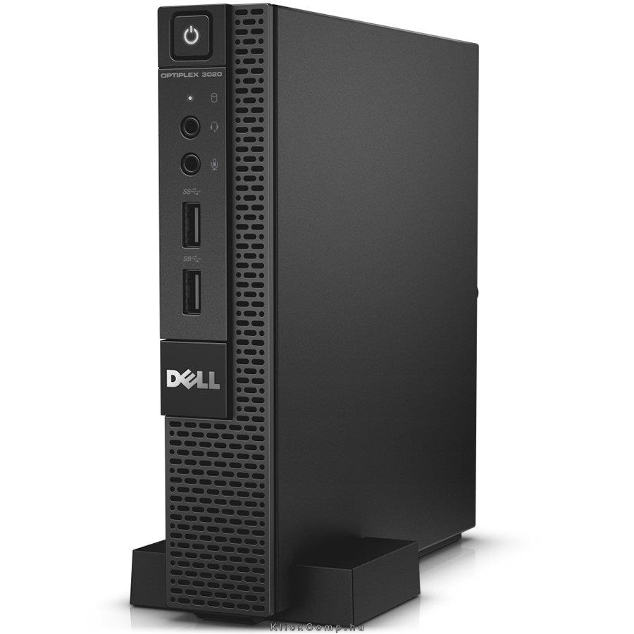 DELL Optiplex 3020 Micro, Intel Core i5 4590T 2-3GHz, Intel HD 4600, 1x4GB, 500 fotó, illusztráció : CA005D3020M11_WIN-11