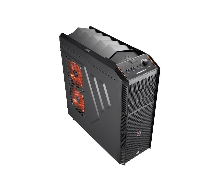 Számítógépház Midi-Tower Fekete Xpredator X1 fotó, illusztráció : CAAC139