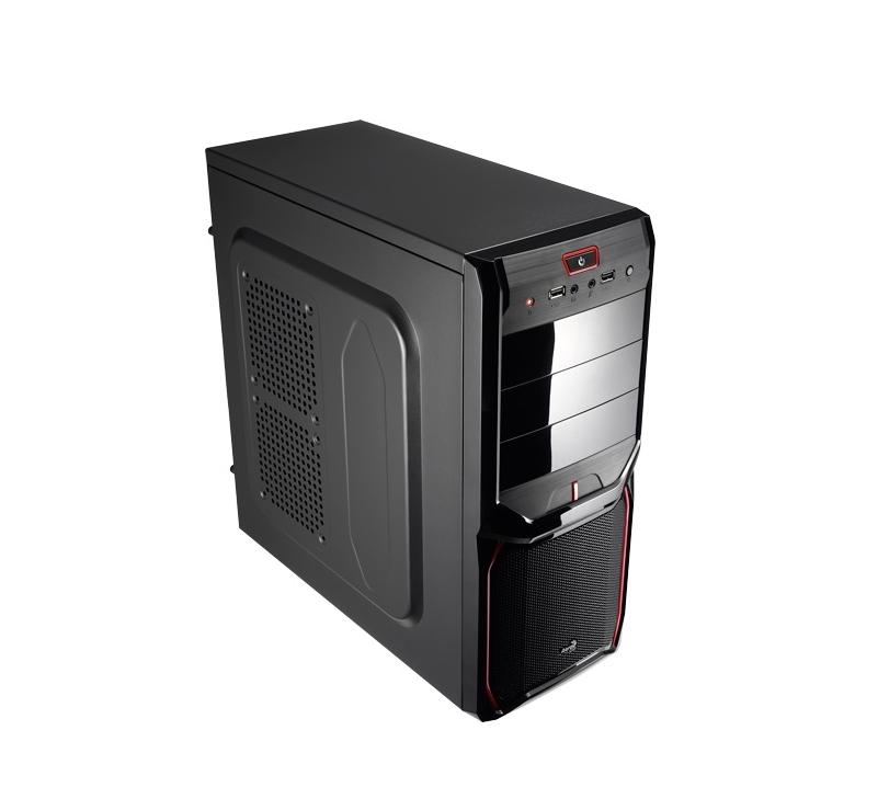 Számítógépház Aerocool V3X Advance Devil Red Edition fotó, illusztráció : CAAC162