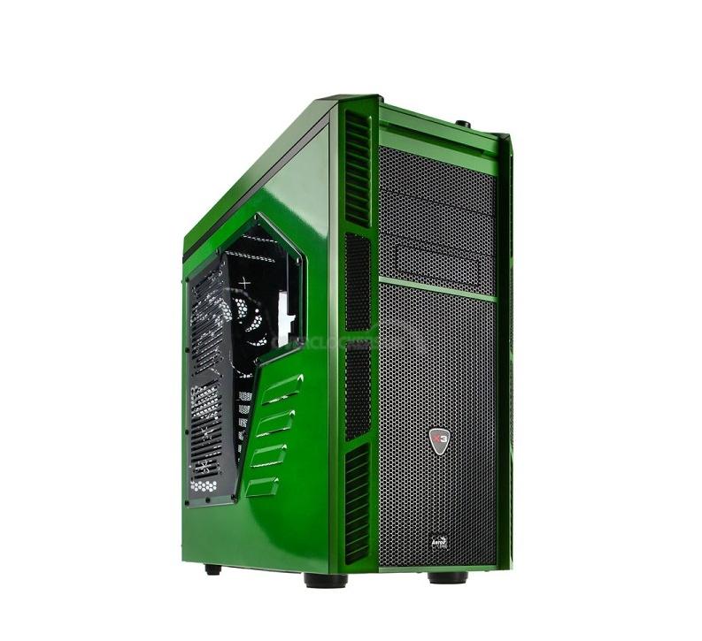 Számítógépház Midi Zöld fekete Aerocool Xpredator X3 GB fotó, illusztráció : CAAC188