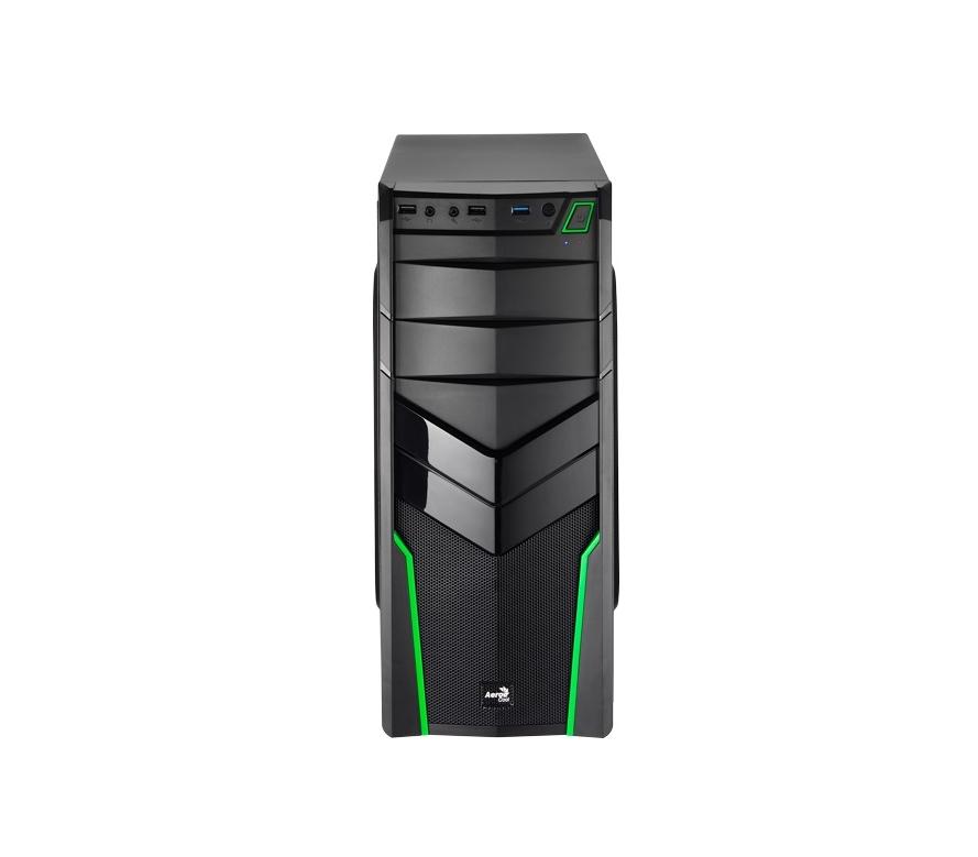 Számítógépház Midi-Tower Aerocool V2X Green Edition fotó, illusztráció : CAAC202