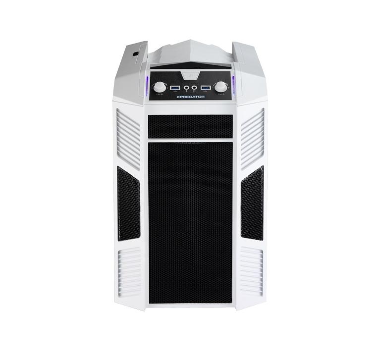 Számítógépház MicroATX fehér Aerocool Xpredator Cube fotó, illusztráció : CAAC207