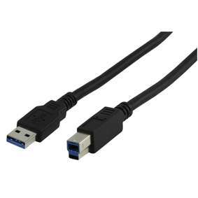USB 3.0 KÁBEL A DUGÓ B DUGÓ 3.0M fotó, illusztráció : CABLE-1130-3.0