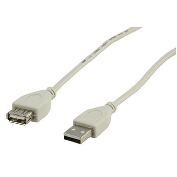 USB kábel A apa- A anya 3m USB2.0 - Már nem forgalmazott termék fotó, illusztráció : CABLE-143_3