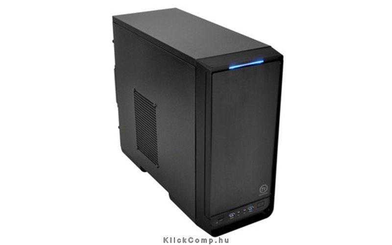 Számítógépház microATX THERMALTAKE Urban S1 Fekete ház fotó, illusztráció : CA-1A8-00M1NN-00