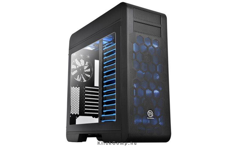 Számítógépház Full Tower THERMALTAKE Core V71 Fekete ház ablakos fotó, illusztráció : CA-1B6-00F1WN-00