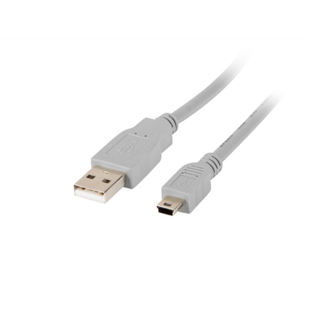 Lanberg mini usb kábel 30 cm fotó, illusztráció : CA-USBK-10CC-0018-S