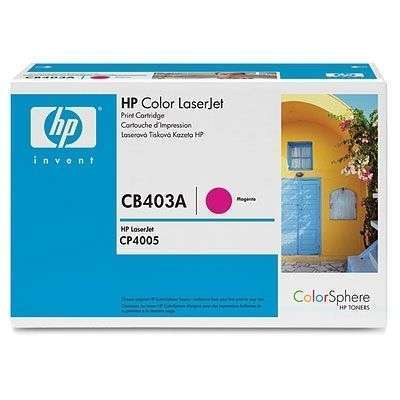 hp toner magenta clj CP4005 fotó, illusztráció : CB403A